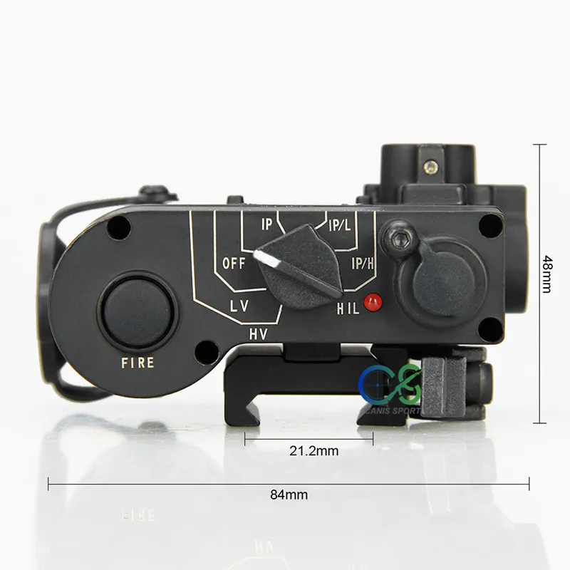 TRIJICON Новое поступление DBAL-D2 с двойным лучом прицеливания лазер зеленый w/ИК светодиодный осветитель класса 1 с зеленым лазерным gs15-0074