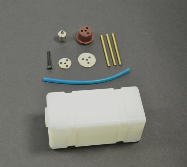 1 комплект RC Аксессуар пластиковый самолет маленький топливный бак 120cc 260cc 350cc