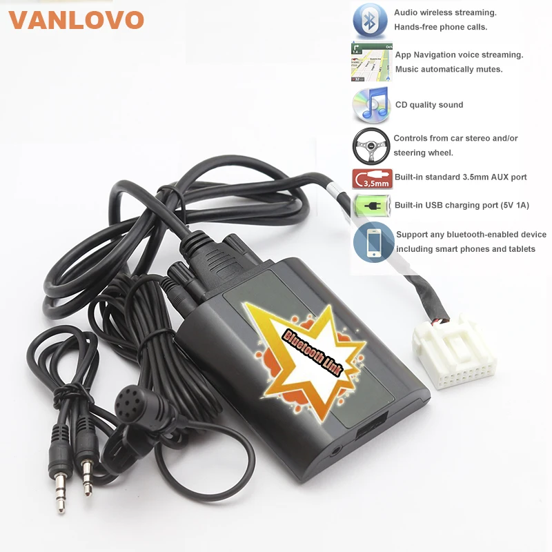 Bluetooth Link автомобильный комплект с планшетом и USB зарядным устройством для Mazda 2 3 5