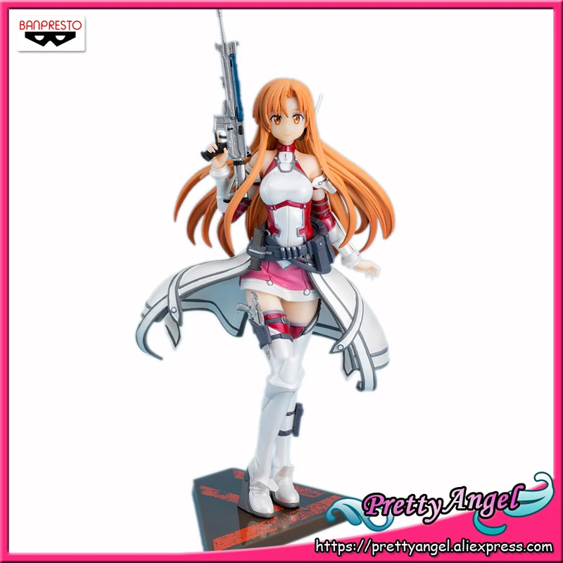 PrettyAngel настоящий меч Banpresto онлайн: Fatal Bullet ASUNA Коллекционная фигурка|Игровые