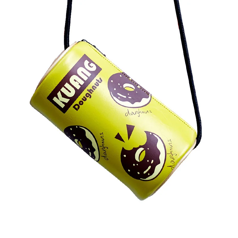 Сумка Кроссбоди из искусственной кожи для девушек в форме консервированных