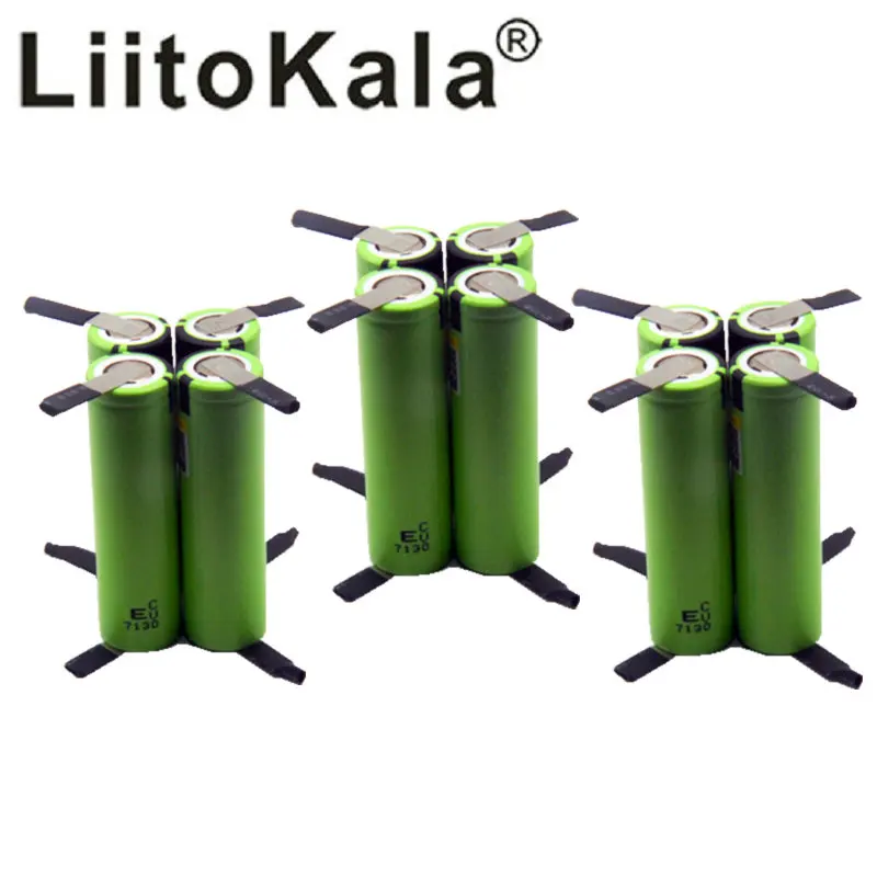1 10 шт Liitokalanew Оригинальный NCR18650B 3 7 V 3400 mAh 18650 перезаряжаемая литиевая батарея +