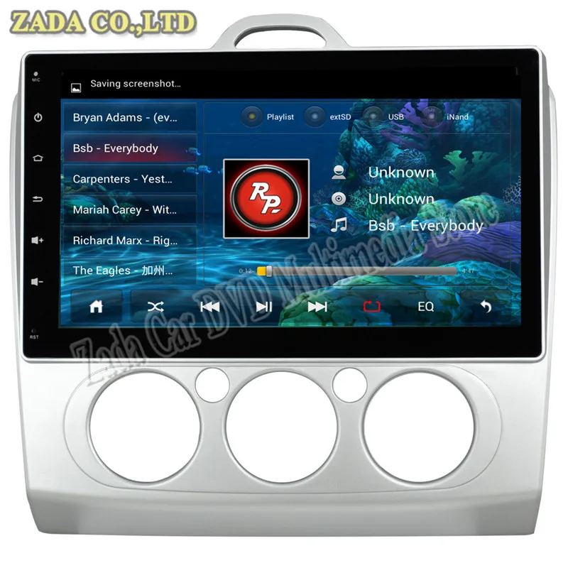 NaviTopia 1024*600 10 2 дюймов Восьмиядерный ГБ Android 7 1 автомобильный dvd-плеер для Ford Focus