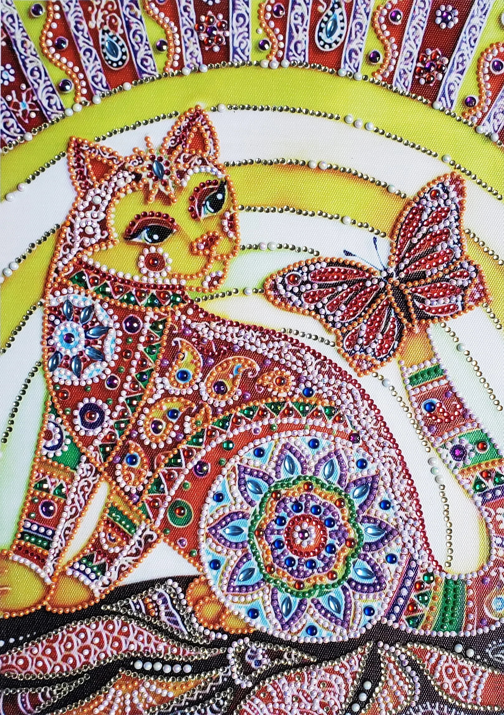 

Special Shaped Diamond Painting DIY 5D Partial Drill Cross Stitch Kits Crystal Diamond Embroidery Cartoon Cat Pattern Home Decor