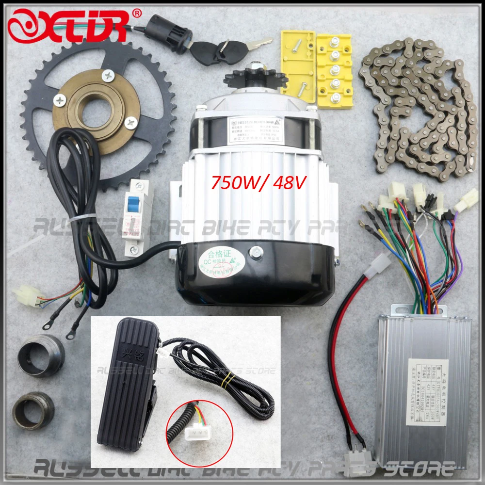 BM1418ZXF 48 в 750 Вт бесщеточный двигатель с фотоэлектрическим велосипедом