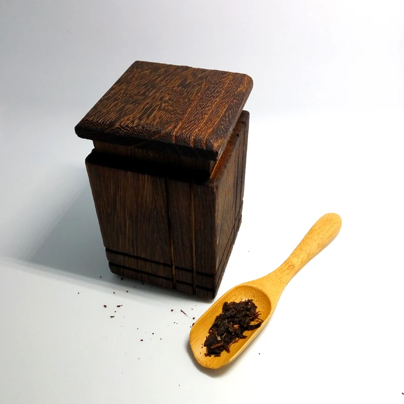 Японском стиле минималистский бамбук Чай лопатой Essential ложка Китайский Kongfu