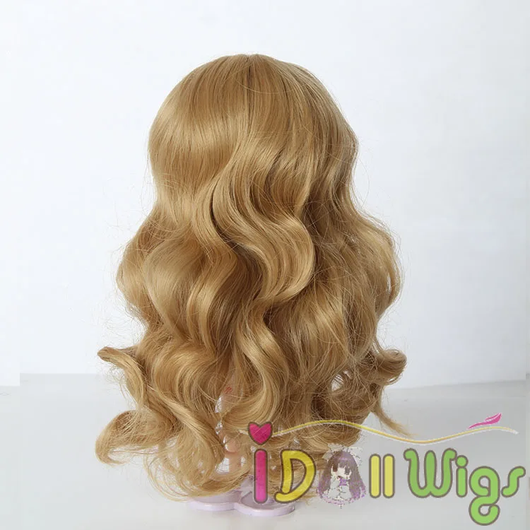 Только парик! Термостойкие синтетические волосы блонд тело волнистые кукольные