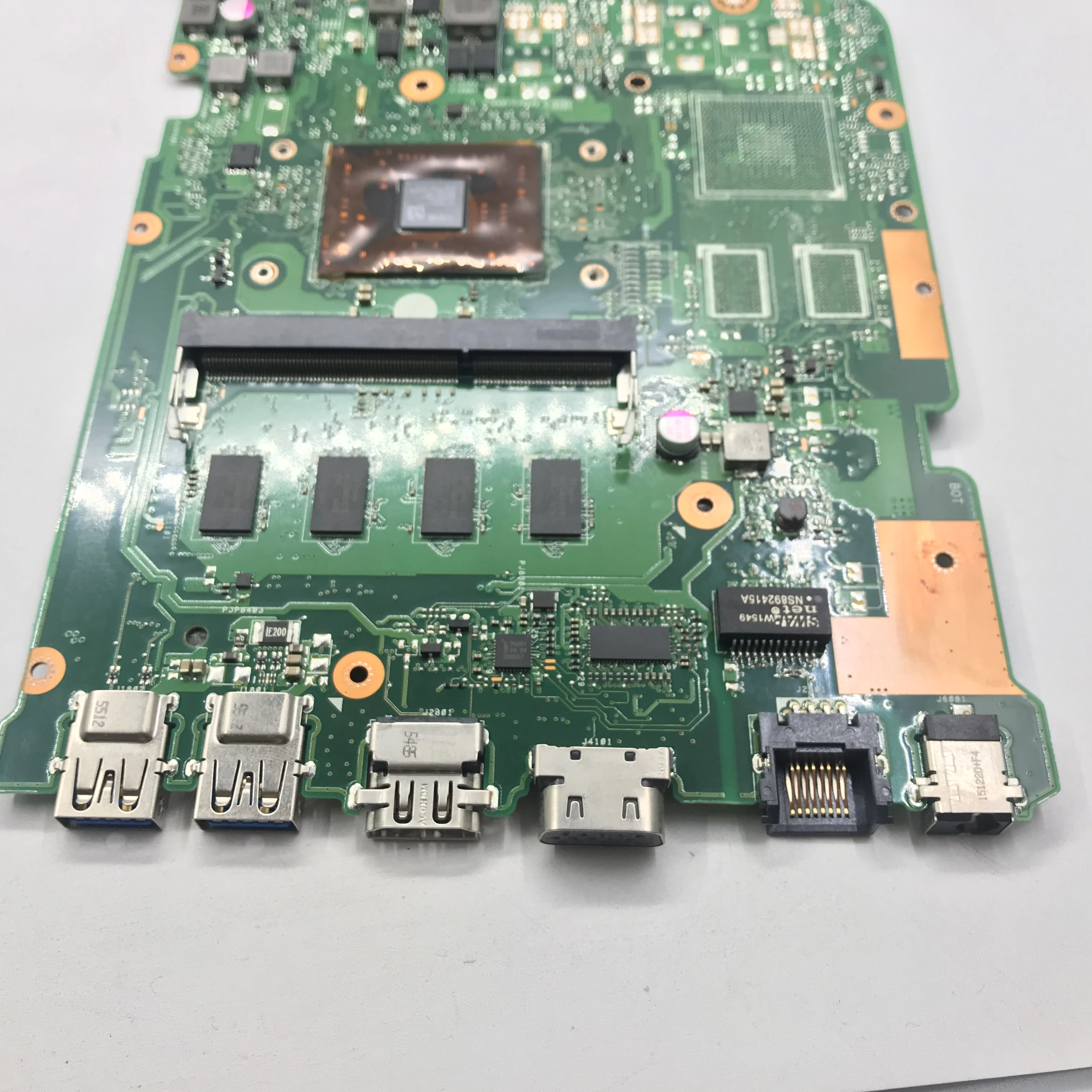 KEFU X555DG материнская плата для ASUS X555YI X555YA X555D A555DG X555QG X555Y ноутбука A6-7310 4 Гб REV2.0