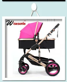 Wisesonle/Детская Коляска 2 в 1; коляска для отдыха или увлажнения; складной светильник; Двусторонняя детская коляска; четыре сезона в России;