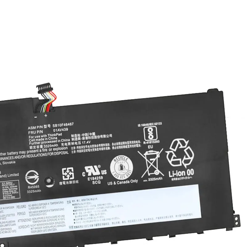 Батарея для ноутбука GZSM 00HW029 SB10F46467 Lenovo ThinkPad X1 X1C Carbon 4th 6th 20FB батарея 01AV409 20FB-005XUS |