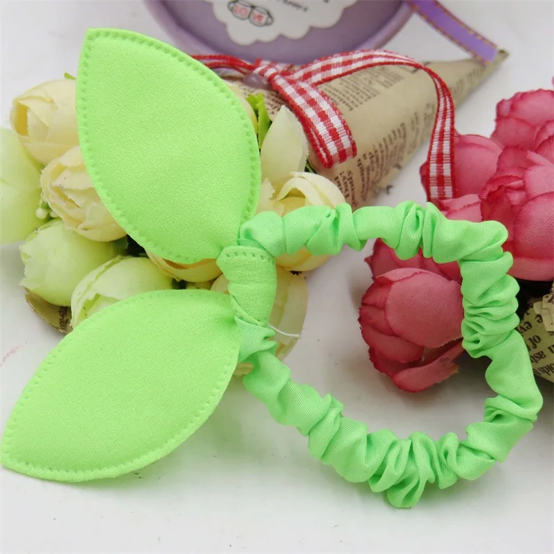 1 шт. аксессуары для волос с кроличьими ушами повязка на голову женщин резинка