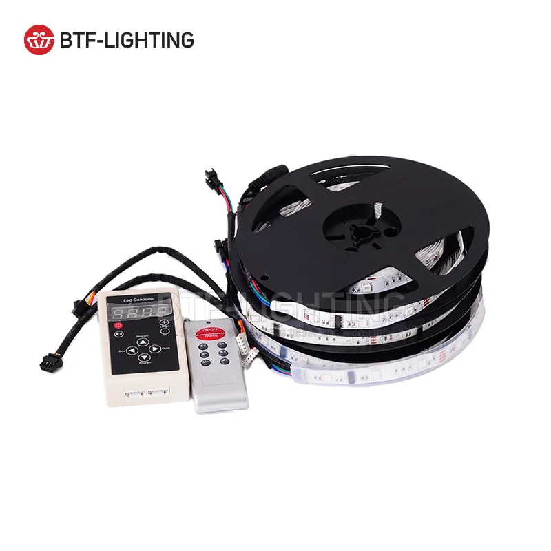 Оптовая продажа LPD6803 6803 светодио дный pixel полосы 30 s/m 150 5050 RGB Magic Dream Цвет светло DC12V