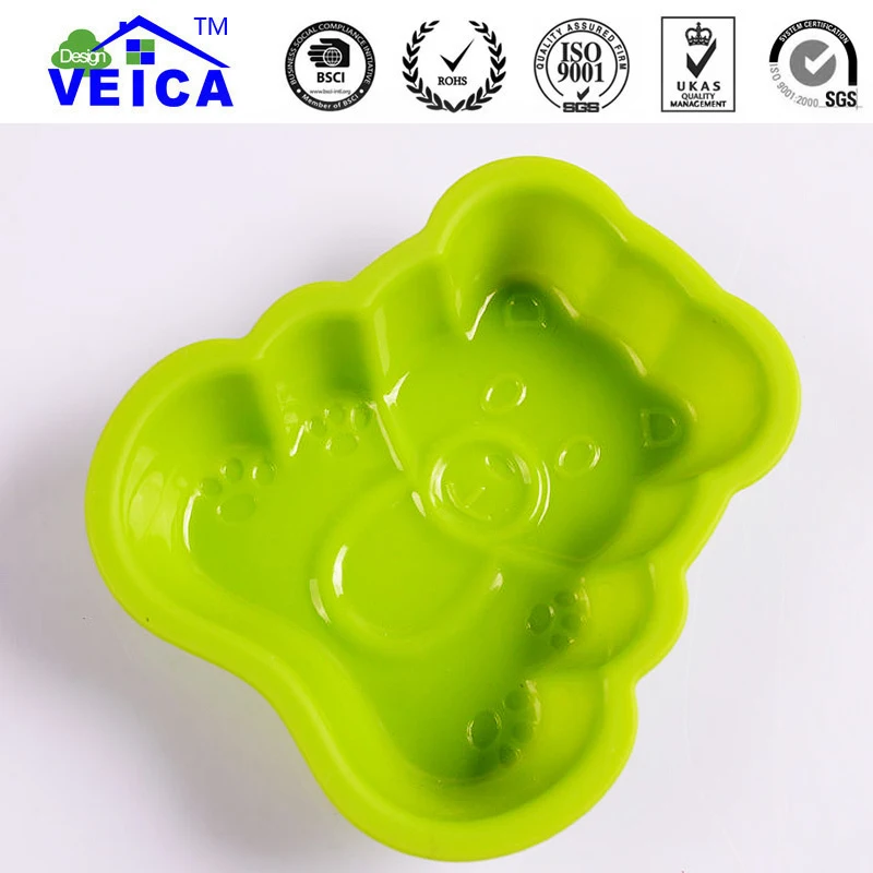 В форме плюшевого мишки большая силиконовая форма для торта в короны силиконовые