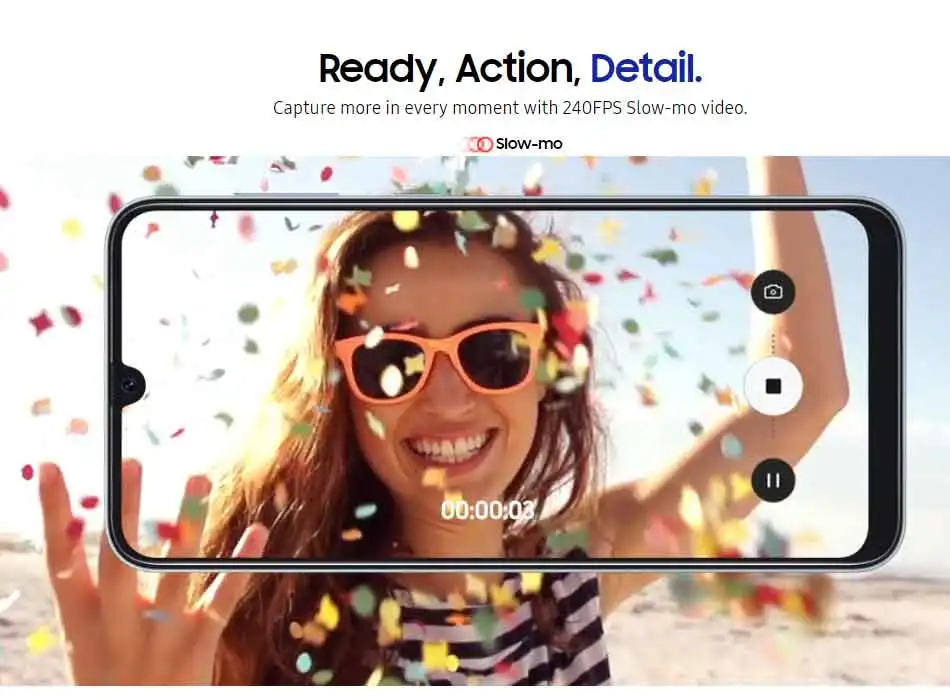 Мобильный телефон samsung Galaxy A50 A505F-DS LTE, 6,4 дюймов, 6 ГБ ОЗУ, 128 Гб ПЗУ, Восьмиядерный процессор Exynos 9610, Android 9,0, две sim-карты, смартфон