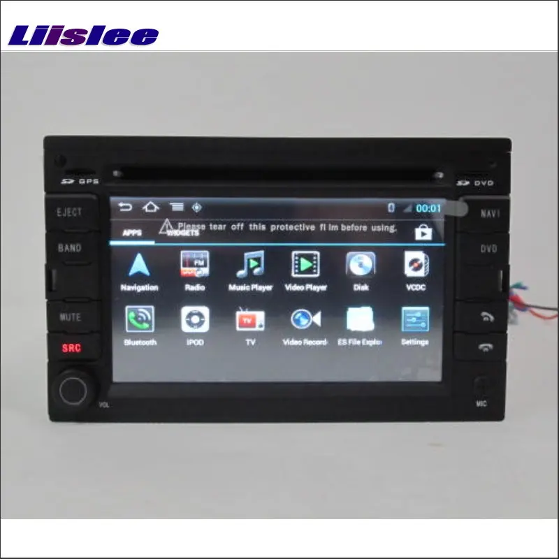 Liislee Автомобильная Android мультимедийная система для Hummer H2 2002~ 2009 радио CD dvd-плеер gps NAVI Навигация Аудио Видео S160 система