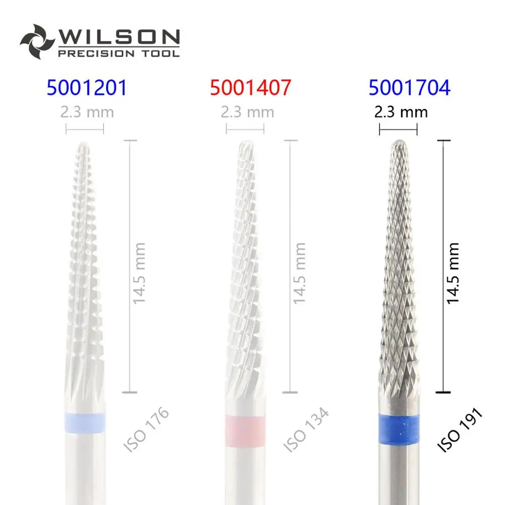 Коническая форма ISO 201 023 другая резка HP WILSON боры из карбида вольфрама 5001201 5001407 5001704