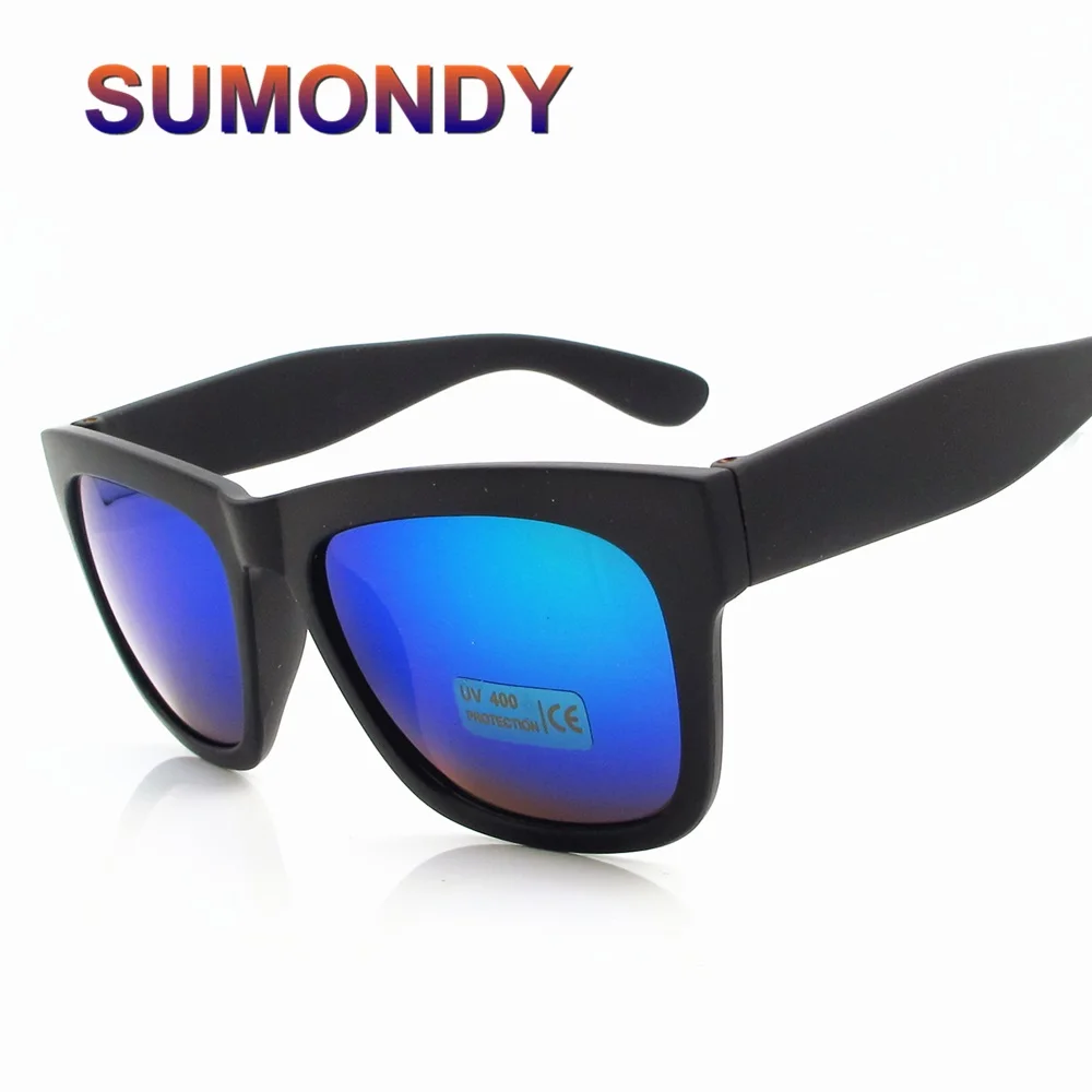 Фото SUMONDY модные брендовые мужские и женские солнцезащитные очки классический дизайн