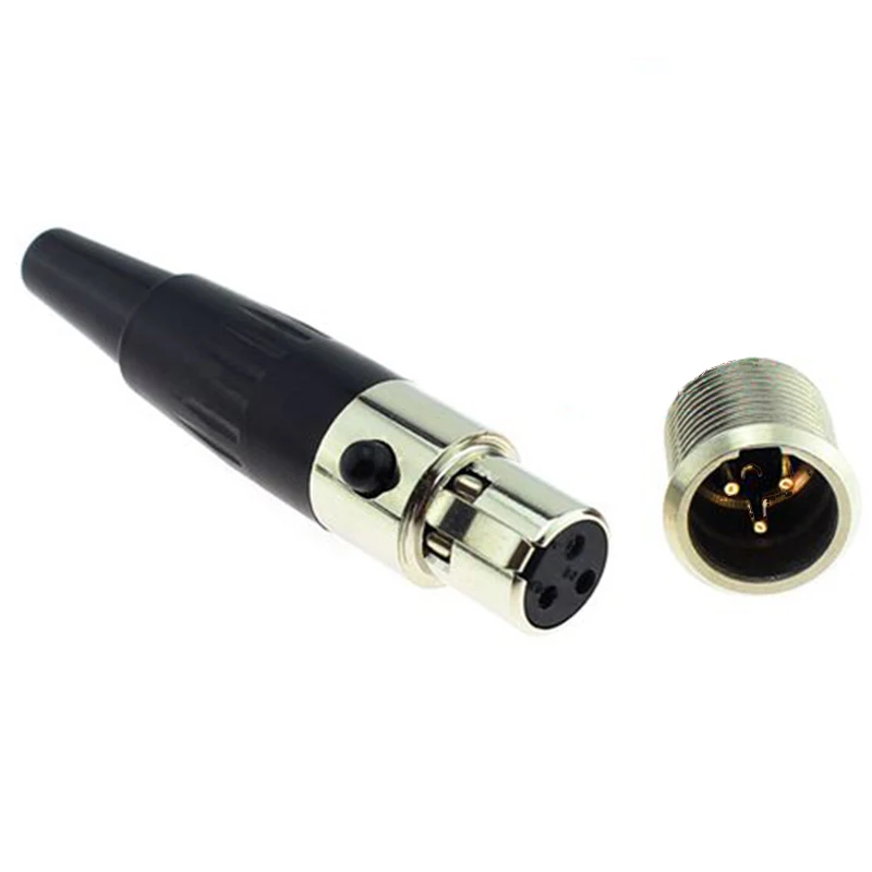 10 шт. мини 3 Pin баланс XLR Разъем гнездо сценическое освещение усилитель мощности