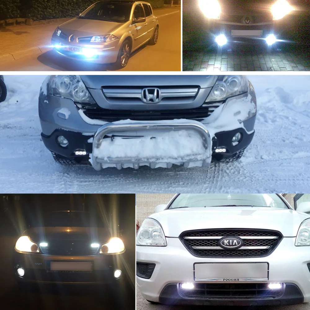 VooVoo водонепроницаемые автомобильные алюминиевые светодиодные дневные ходовые
