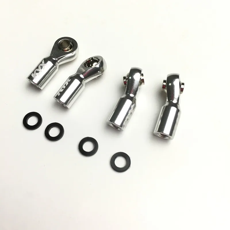 Kyx M4 изогнутые шариковые концы rc стержневые для CC01 D90 SCX10 II 90046 4 шт./компл.|rc rod ends|ball