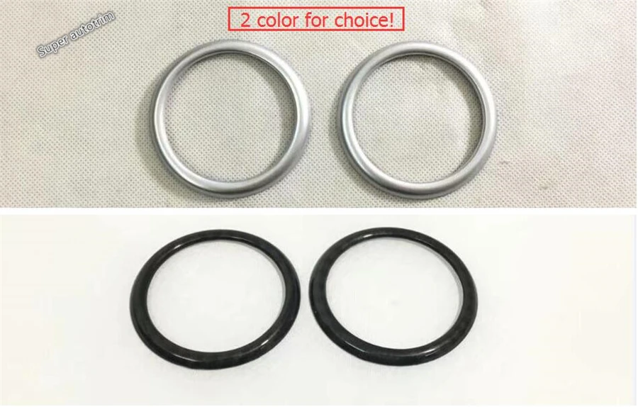 

Lapetus Dashboard Stereo Speaker Audio Loudspeaker Ring Cover Trim 2 Colors Fit For Mazda CX-3 CX3 2016 2017 2018 2019 / ABS