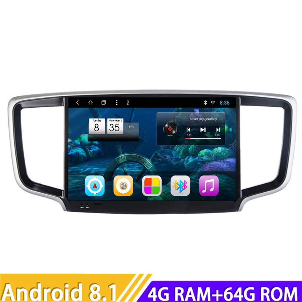 Roadlover Android 8 1 автомобильный ПК головное устройство видеоплеер для Honda Odyssey 2015