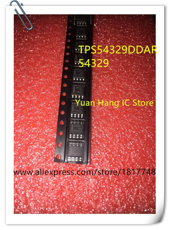 

10PCS/LOT TPS54329DDAR TPS54329DDA TPS54329 54329 SOP-8 Power switch regulator chip IC