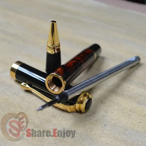 Шариковая ручка JINHAO 500 винный мрамор и золотой | Канцтовары для офиса дома