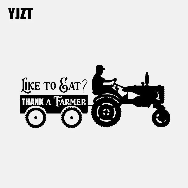 YJZT 17 8 см * 7 5 наклейка на дизельный автомобиль Виниловая как в GAT? Благодарю фермер