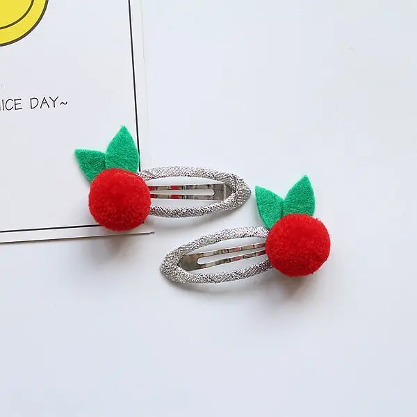 2 шт. детские заколки для волос с фруктами|children hair accessories|hair accessoriesgirls hairpins |