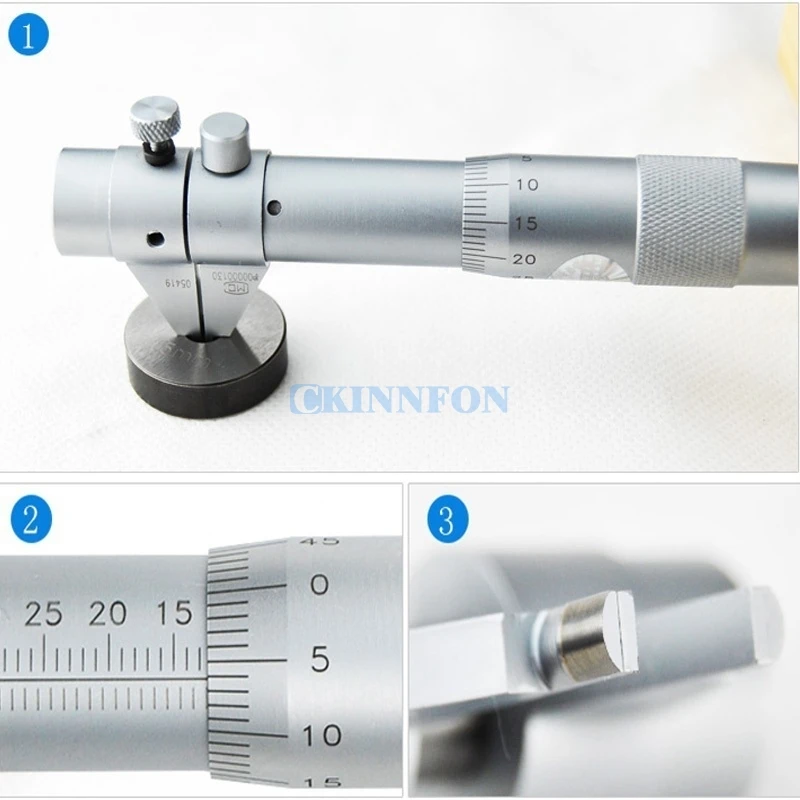 DHL 50PCS 5-30mm Inside Micrometer Screw Gauge Metric Internal Micrometers Carbide Measuring Tools Stainless Steel Caliper | Инструменты