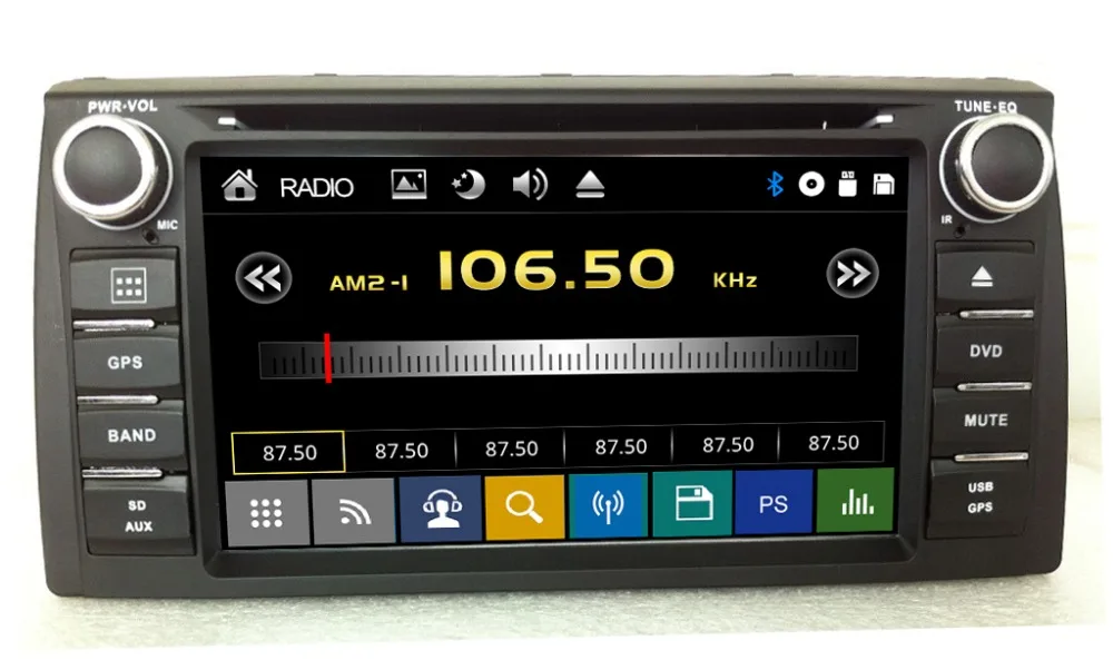 6 5 &quotАвтомобильный dvd плеер с GPS (ОПТ) аудио Радио стерео USB/SD AUX BT/TV автомобильный