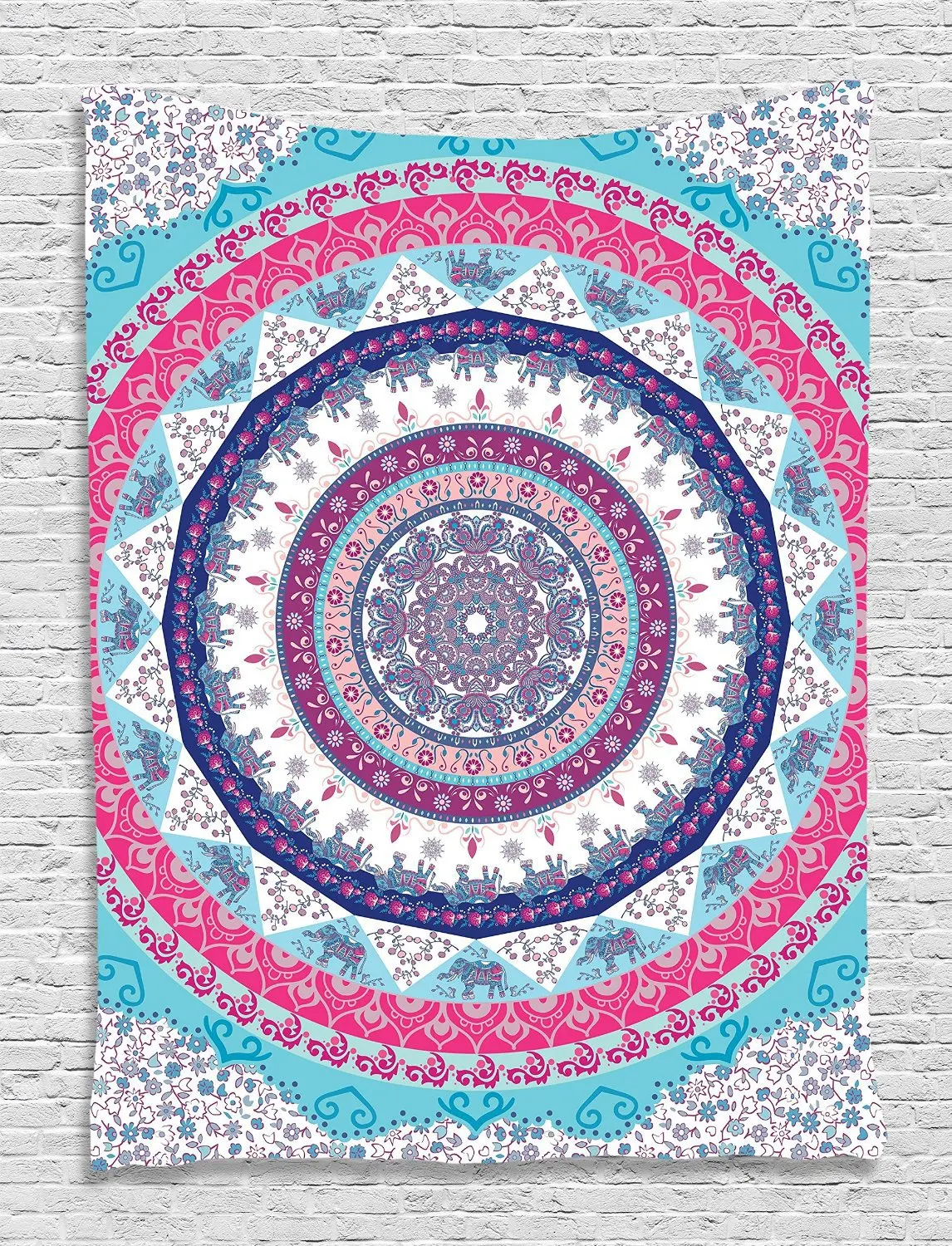 Теплый Тур богемный МАНДАЛА ГОБЕЛЕН пляжные пледы ковры индийский декор