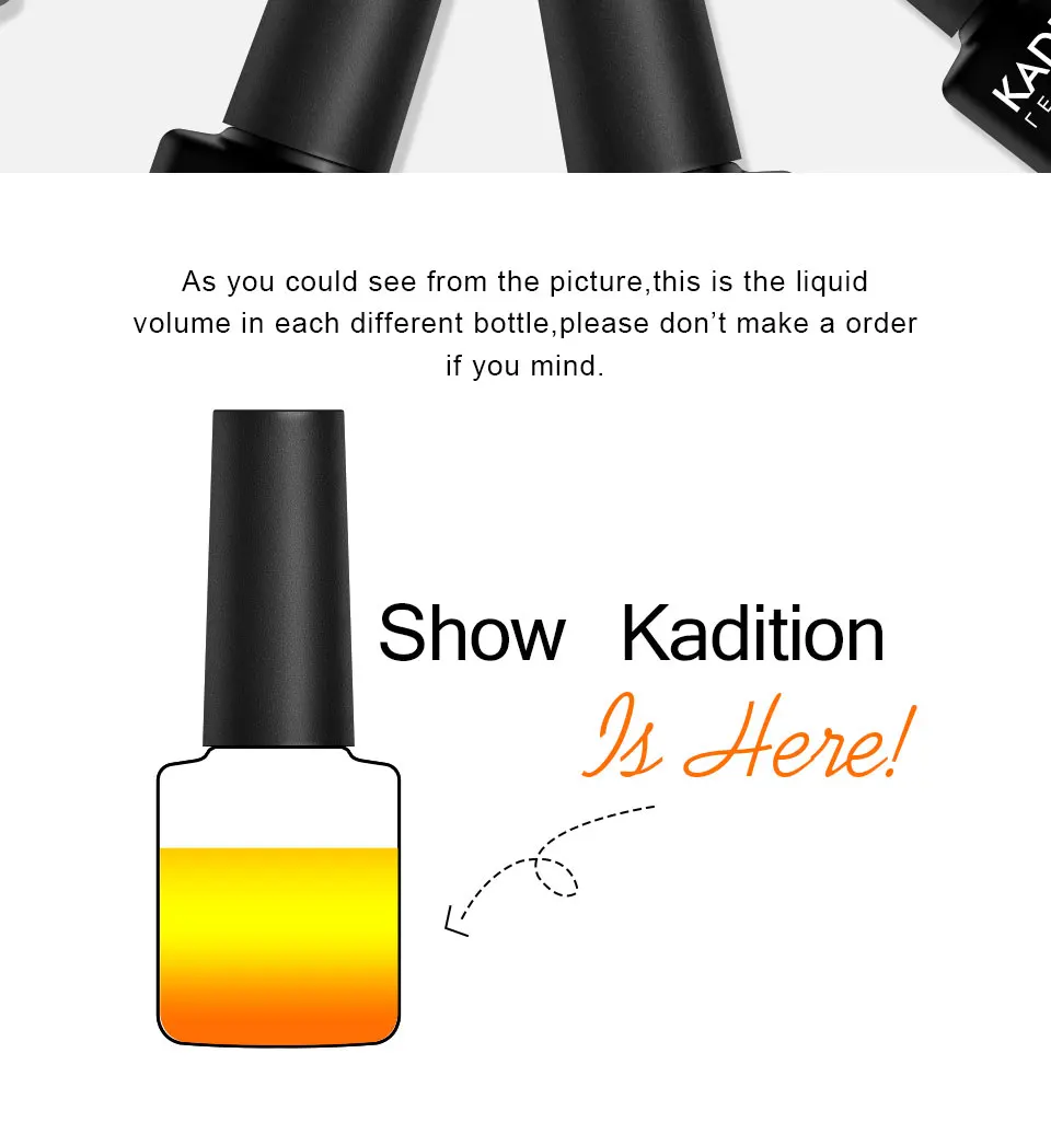 KADITION Гель-лак для ногтей камуфляж неоновый долговечный Светодиодный УФ-лампа гель Лаки Полупостоянный основа и верхний Гибридный гвоздь гель лак
