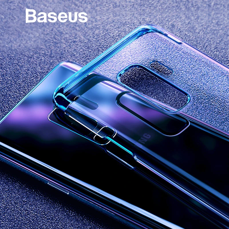 Чехол Baseus для samsung Galaxy S9, роскошный чехол, жесткий пластиковый чехол для samsung Galaxy S9 S9 Plus, Ультратонкий Прозрачный чехол