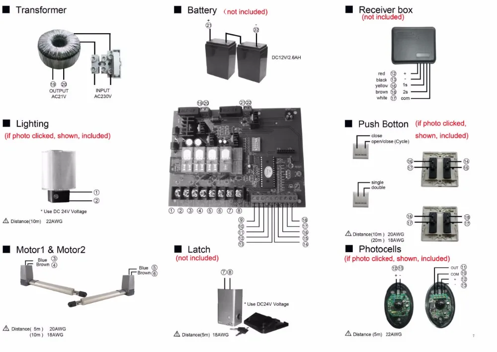 220VAC 24V DC сверхмощный червячный механизм автоматический распашной ворот 300 кг на лист с солнечной батареей