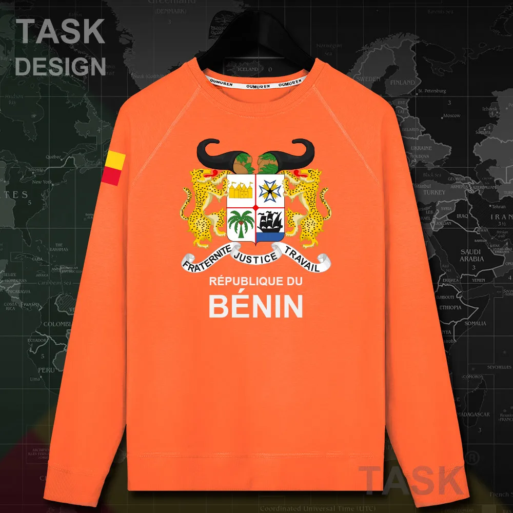 Бенин Beninese BEN BJ Dahomey Мужская толстовка пуловеры толстовки Топ уличная одежда