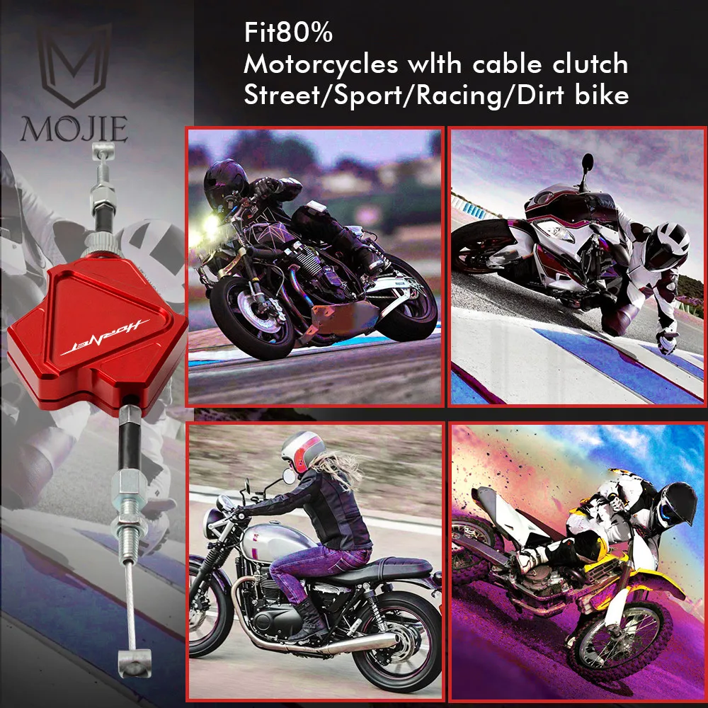 Мотоцикл CNC трюк рычаг сцепления легко тянуть кабель системы для Honda CB599/CB600F HORNET CB
