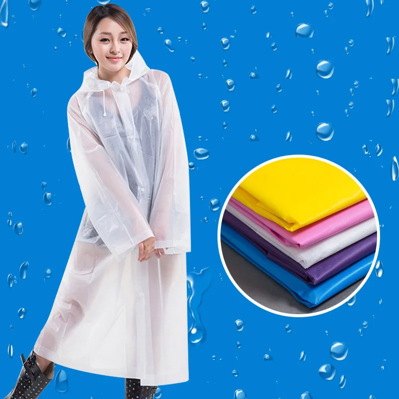 Модная дешевая Женская длинная куртка полупрозрачный водонепроницаемый