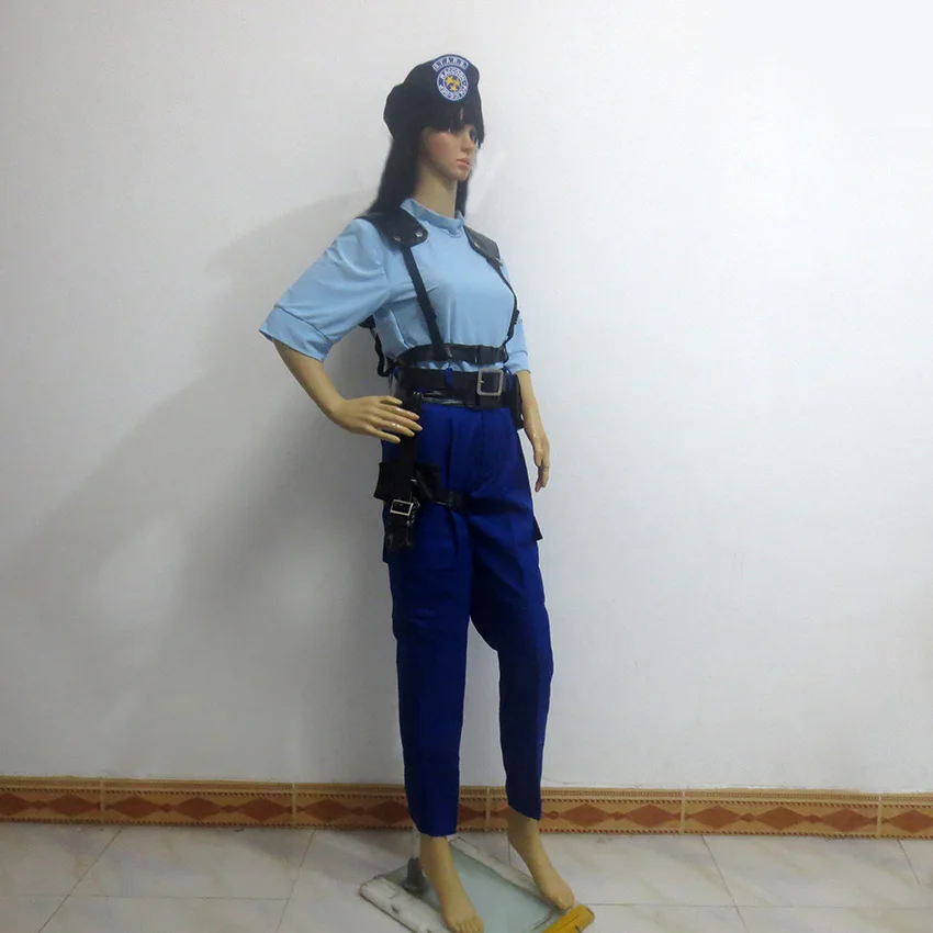 Игра Джил Валентин Косплей Рождественская вечеринка Хэллоуин наряд косплей