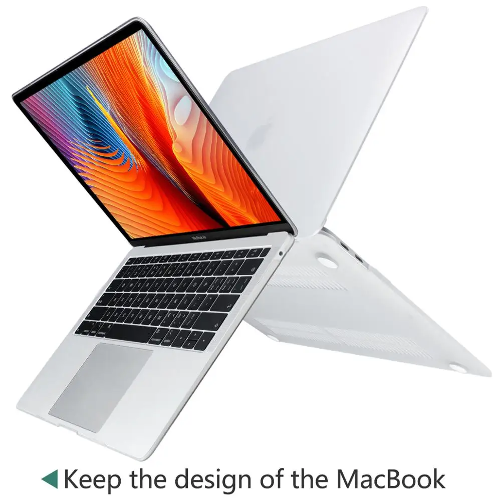 Сумка для ноутбука для нового Macbook Air 13 Чехол PC чехол для MacBook air 1" 13 дюймов retina дисплей A1932 матовый чехол