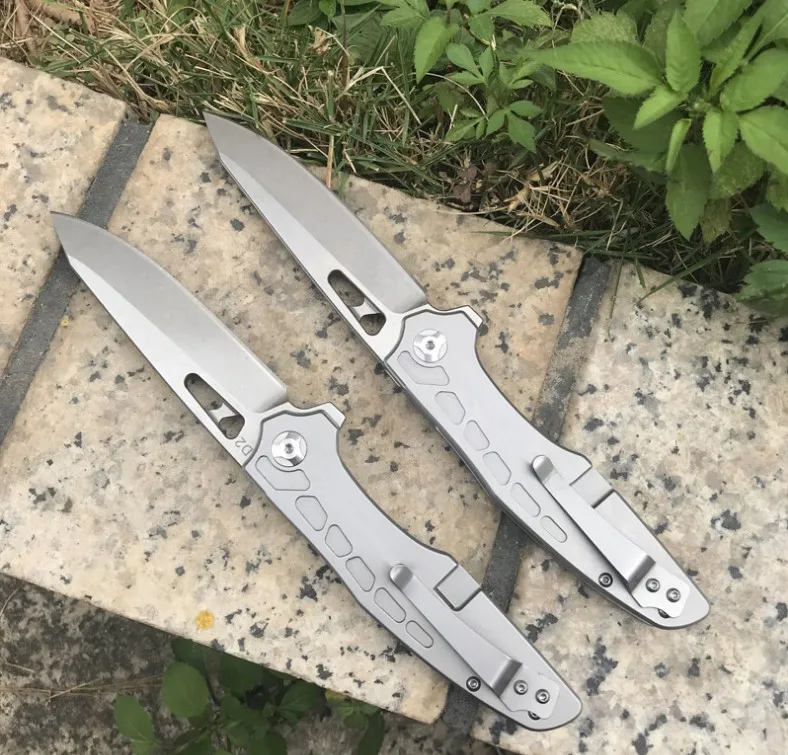 Карманный нож для мытья камня лезвие D2 сталь + Ручка G10 outddor походный охотничий