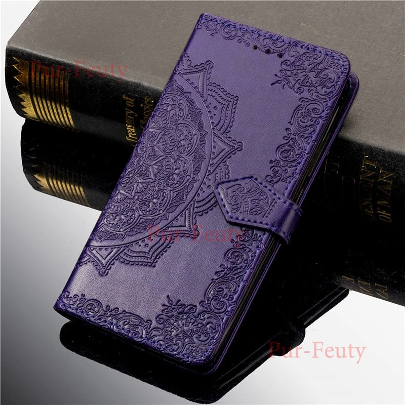 Purple Чехол-книжка бумажник из натуральной кожи для Samsung Galaxy S6 Edge S6Edge G925 SM-G925 G925F SM-G925F G925J с держатель для карт подставкой Кожаный чехол-раскладушка для телефона с отверстиями - Цвет: Purple