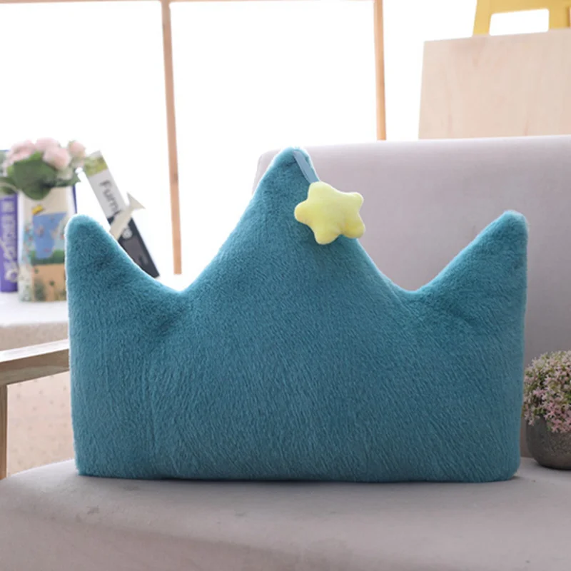 7 Sky Series Plush Toy Stuffed Soft Cartoon Moon Star Crown Heart-Shaped Plush Pillow Cute Sofa Cushion For Kids Birthday Gift - Color: 7