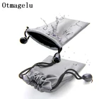 Сумка для наушников из ткани Оксфорд, водонепроницаемая сумка для хранения гарнитуры, переносной чехол для iphone, дорожный органайзер для наушников