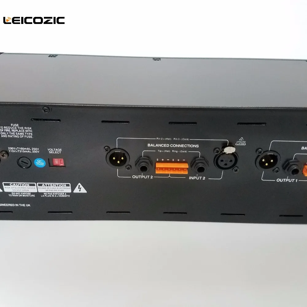 Leicozic FCS966 31 полоса стерео графический эквалайзер Эквалайзер динамик управление графический эквалайзер Аудио графический эквалайзер Профессиональное аудио