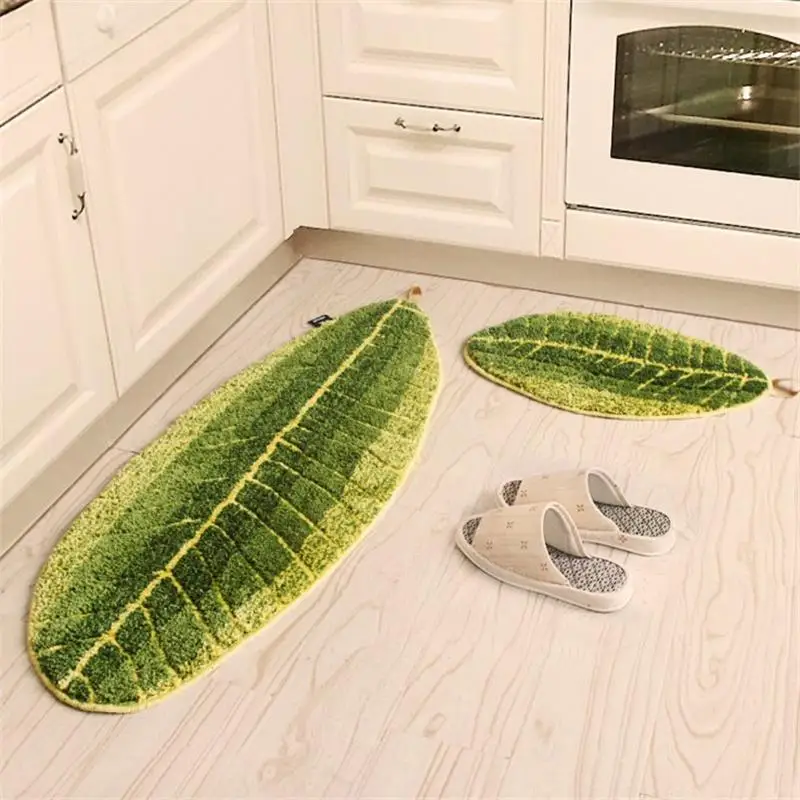 Толстый зеленый ковер для ванной комнаты коврик пасторальной спальни детский
