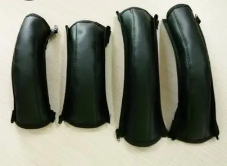 YOYA Plus yoya Plus подлокотник для детской коляски Pu защитный чехол вместо передних и задних стульев - Цвет: Черный