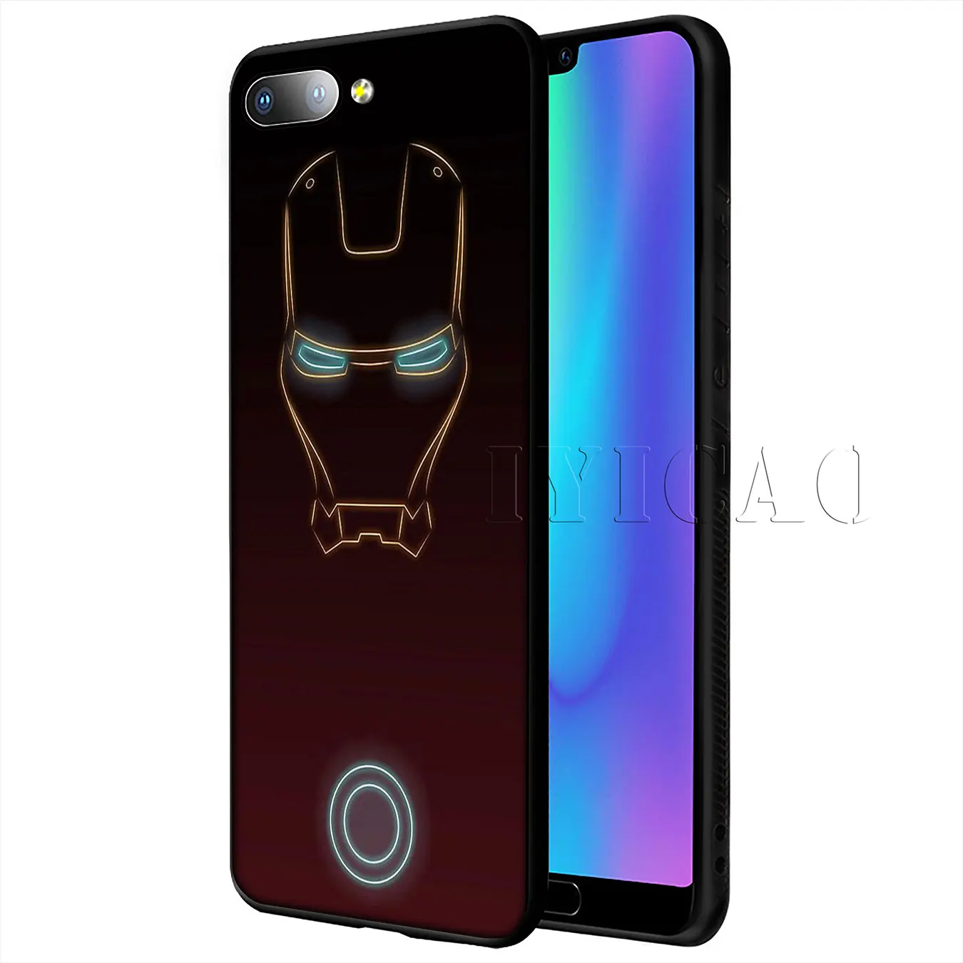 Мягкий чехол IYICAO MARVEL Мстители для huawei P20 Pro P10 P8 P9 P30 Lite Mini P Smart