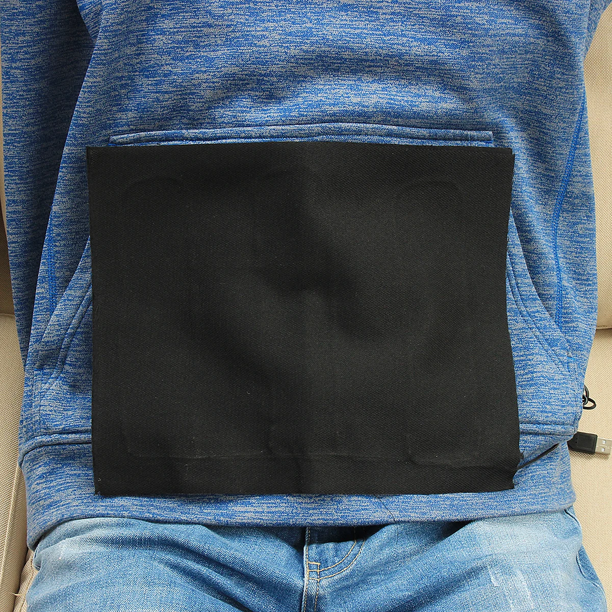 Электрический листовой обогреватель BSAID 5 В для одежды зарядка через USB Зимние